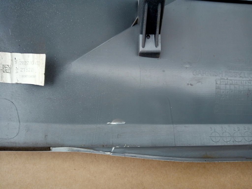 фото №6, Mitsubishi eclipse cross накладка кришки багажника