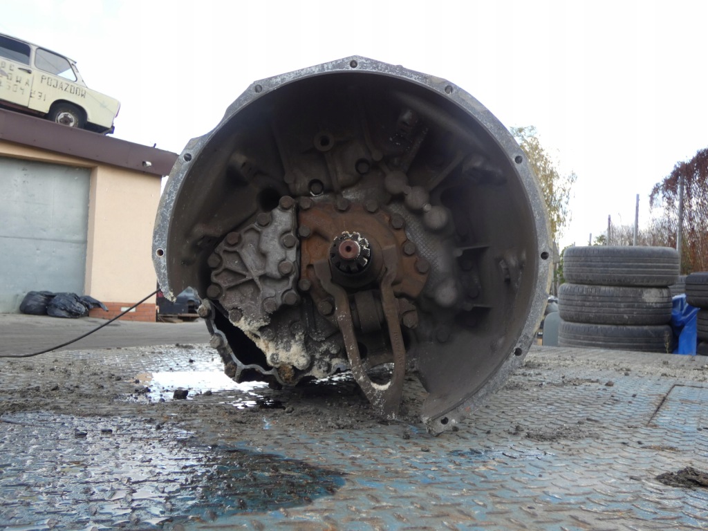 фото №2, Zf механическая коробка передач передач na запчасти с retarderem man renault