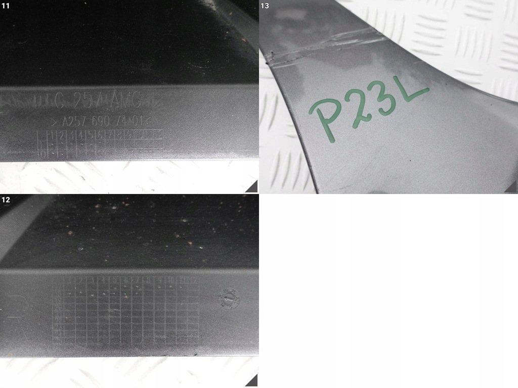 фото №12, Mercedes cls c257 amg молдинг поріг поріг правий