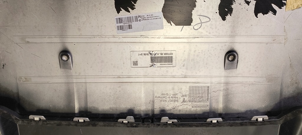 фото №11, Дифузор спойлер накладка бампера задня porsche taycan cross turismo 9j0