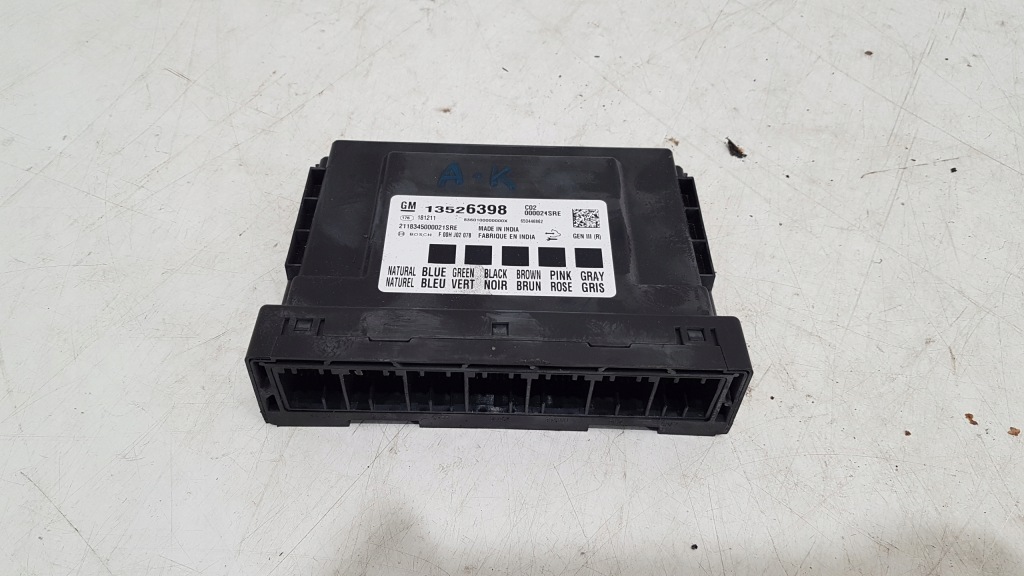 фото №1, Opel astra k v модуль комфорта 13526398