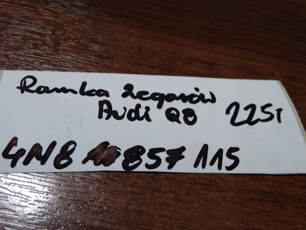 фото №4, Idealna защита рамка приборы audi q8 1