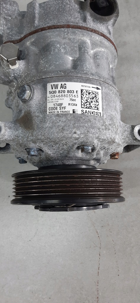 фото №5, Seat leon iii volkswagen golf компресор кондиціонера 5q0820803e