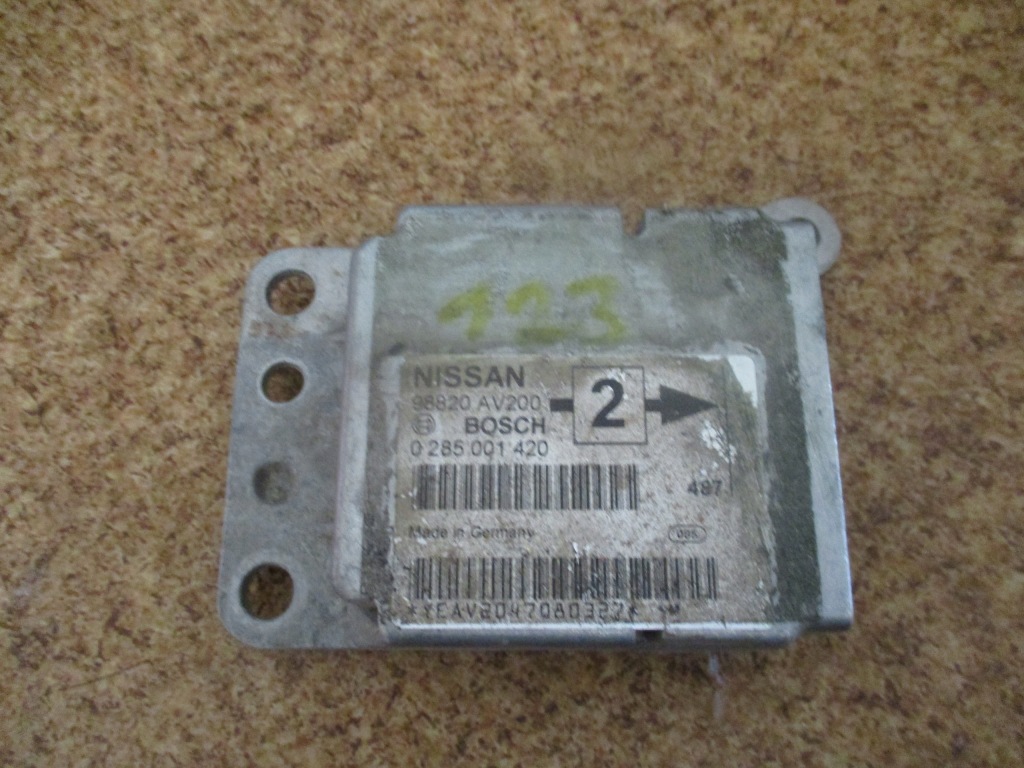 фото №1, Модуль датчик air bag nissan primera p12 98820av200