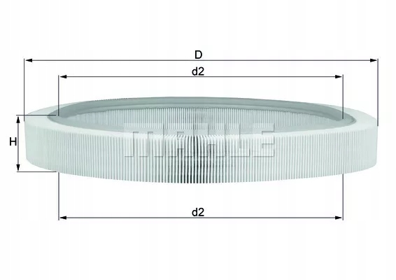 фото №2, Фильтр воздуха mb mahle