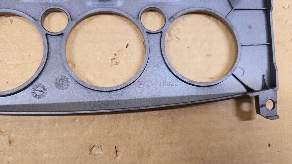 фото №15, Ford s-max mk1 galaxy mk3 2006 - 2015 rok рамка радіо консолі срібляста сіра