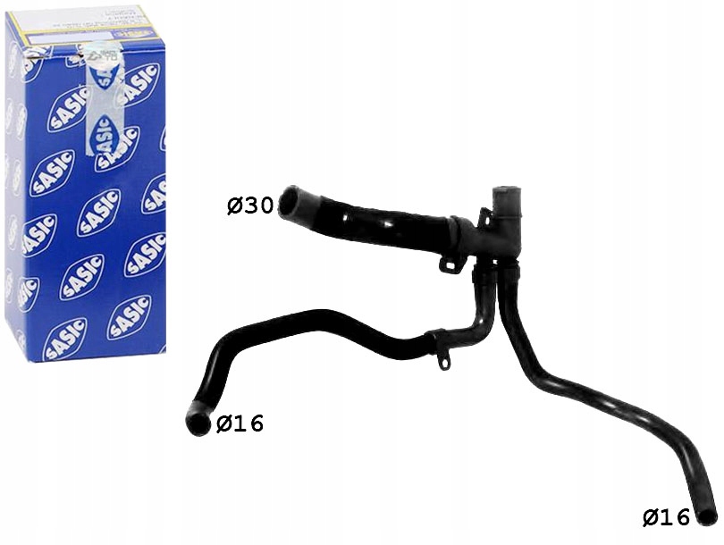 фото №1, Шланг радиатора citroen peugeot c3 ds3 207 sasic