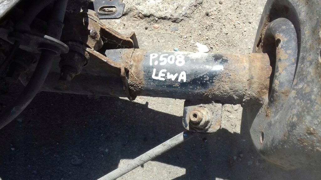 фото №16, Амортизационная стойка поворотный кулак левый peugeot 508 1.6hdi