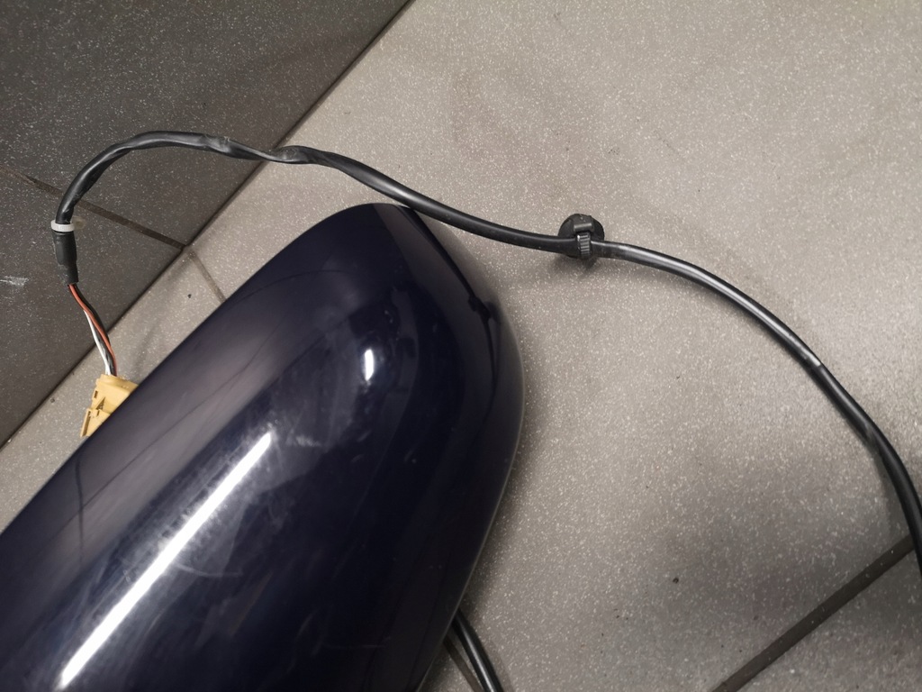 фото №11, Зеркало левый перед audi a4 b7 uk granatowe