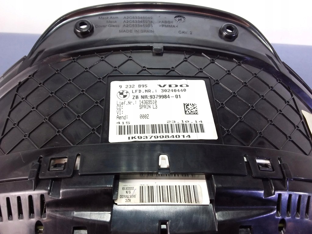 фото №4, Bmw 4 f36 2,0 d 184km лічильник прилади 9379984 eu