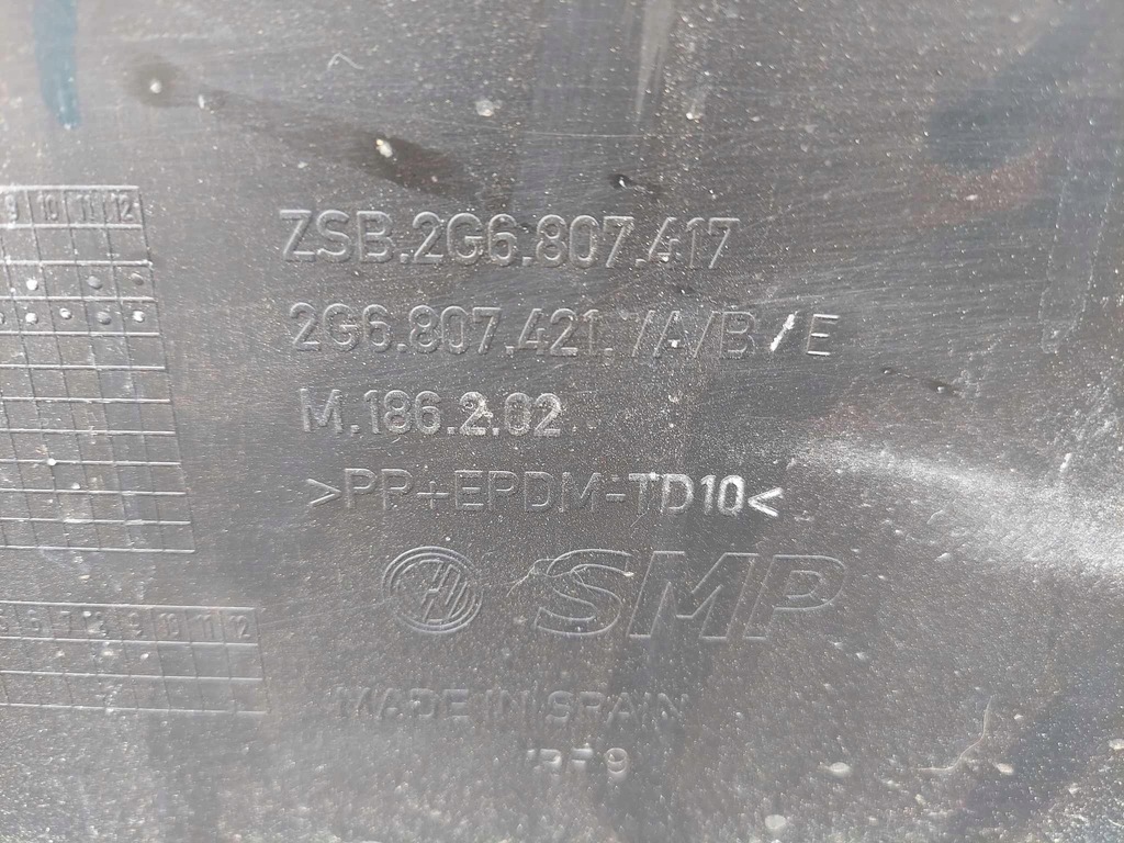 фото №10, Vw polo 2g vi 17- gti бампер задняя задний kpl pdc