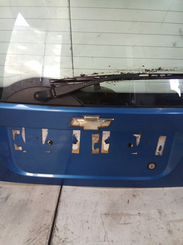 фото №5, E655 кришка багажника багажника aveo t250 niebieski