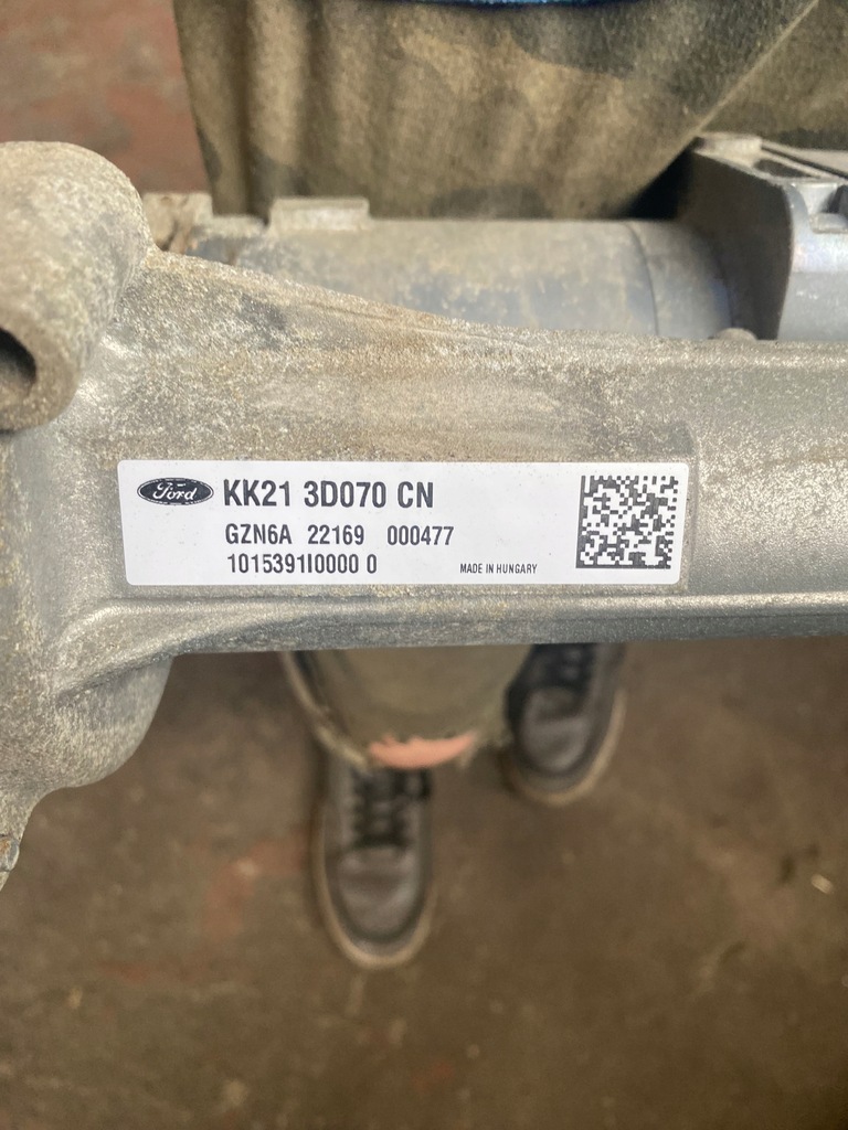 фото №6, Ford transit mk8 viii custom ii 22r. рулевая рейка трансмиссия рулевая