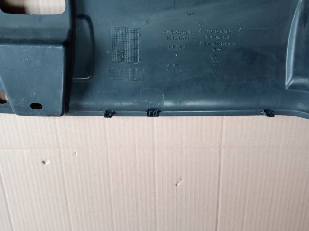 фото №9, Audi a8 защита накладка поперечина перед 2009-14r