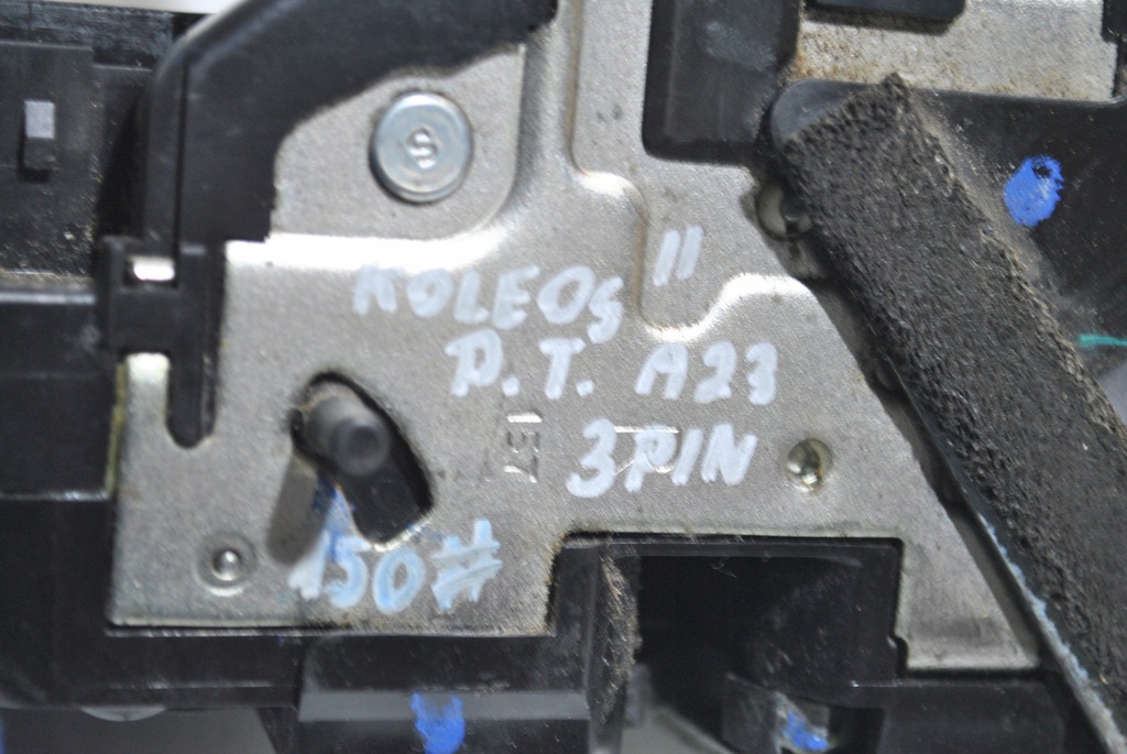 фото №3, Замок двері правий задня renault koleos ii 3 pin