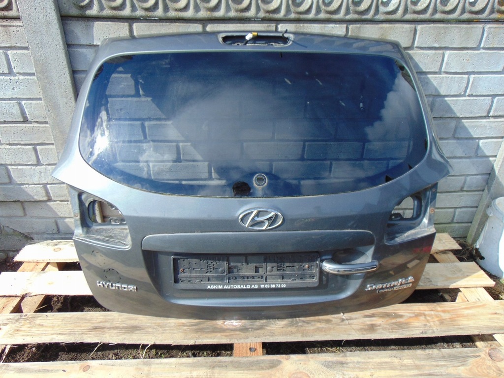 фото №1, Кришка багажника багажника задня hyundai santa fe ii
