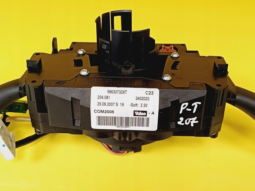 фото №7, Рычаг переключатель комбинированный лента peugeot 207 96630732xt nr306