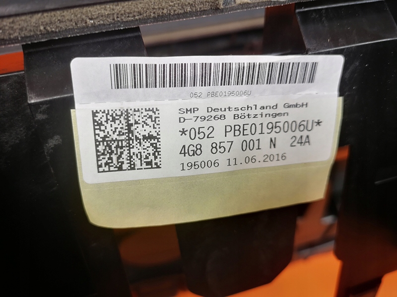 фото №8, Audi a7 4g приборная панель приборная консоль head up 32km