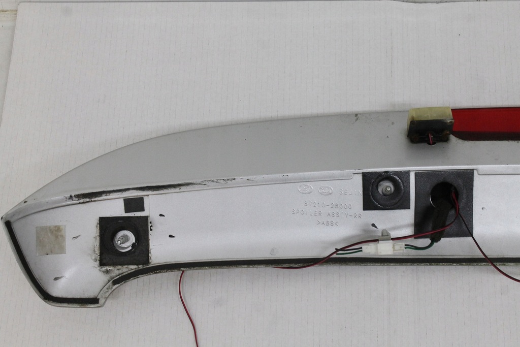 фото №6, Hyundai santa fe ii 06r- спойлер спойлер спойлер крышки свет стоп sls