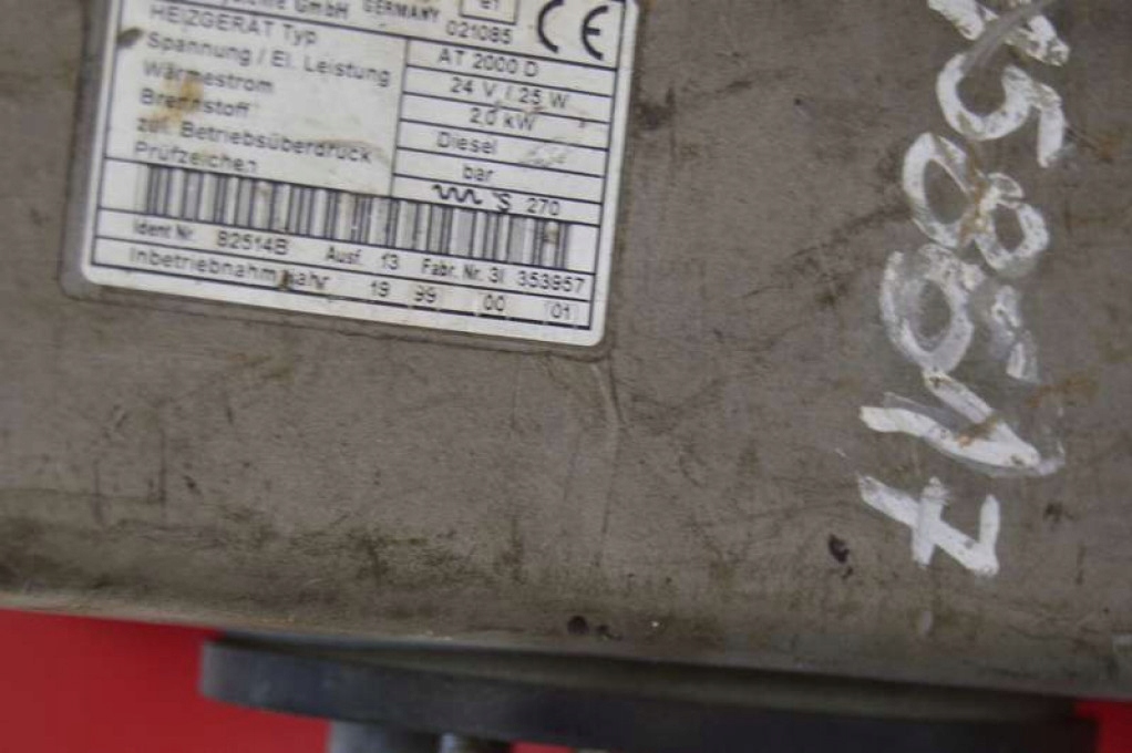 фото №12, Webasto обогреватель mercedes atego 1217 170 km 99r