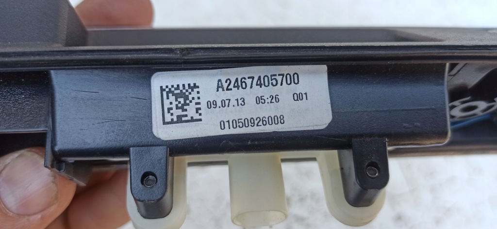 фото №13, Mercedes w246 накладка молдинг кришки pod камера хром