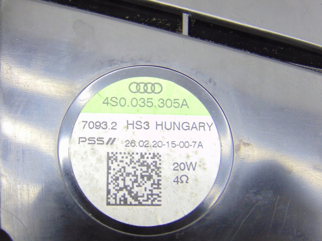 фото №4, Динамік двері правий bang olufsen audi r8 4s 4s0035305a