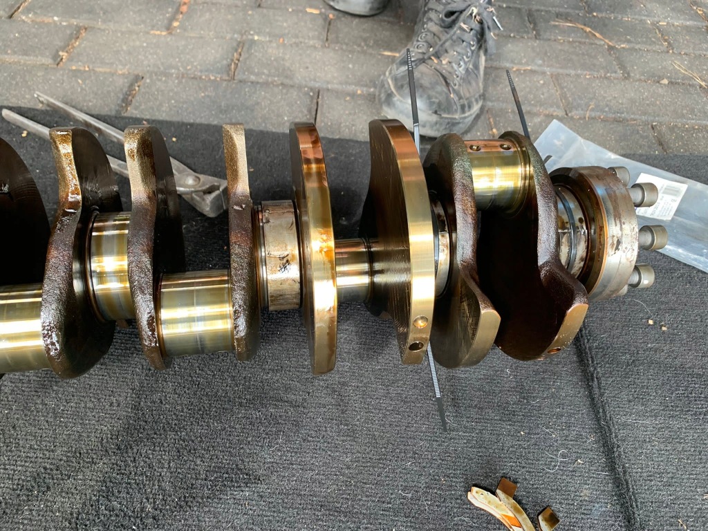 Wal коленчатый mercedes w221 w216 v12 600 27500171106 Недорого