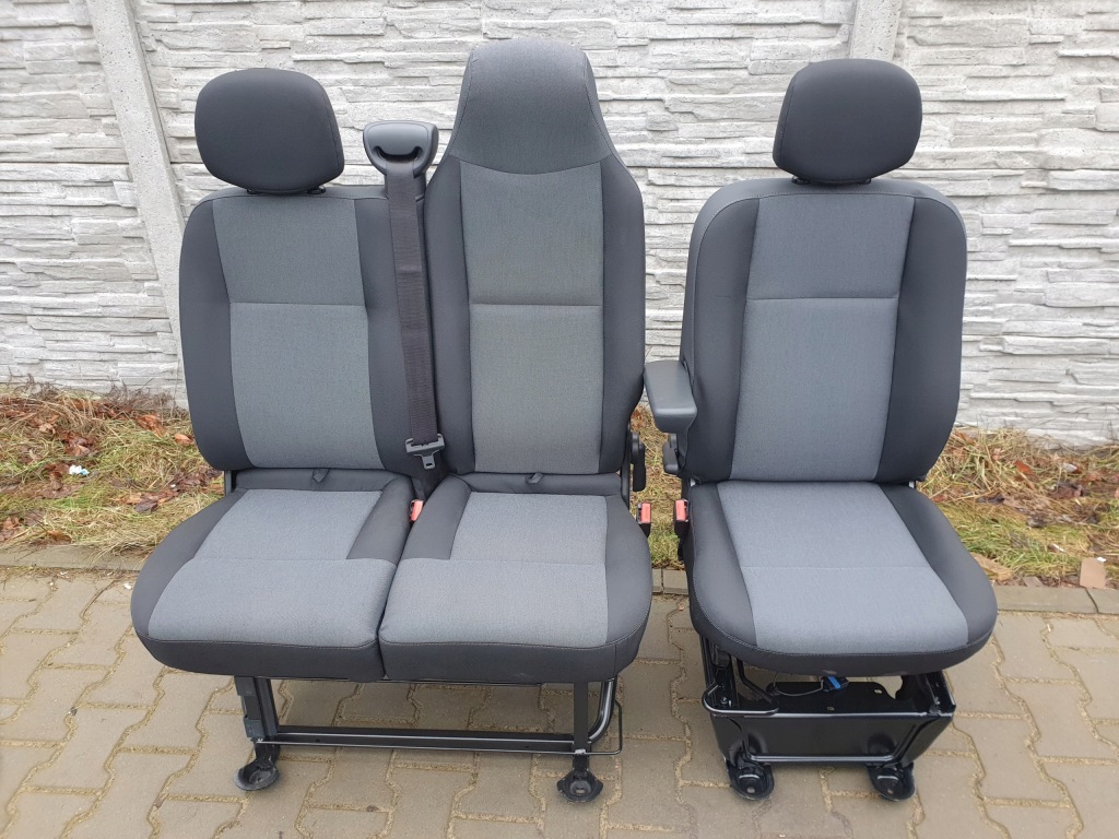 фото №1, Renault master iii iv сидіння водія пасажира лавка nowe