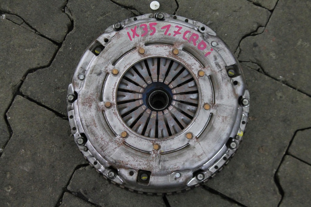 фото №1, Сцепление двухмассовый маховик комплект hyundai ix35 1.7 crdi 09-