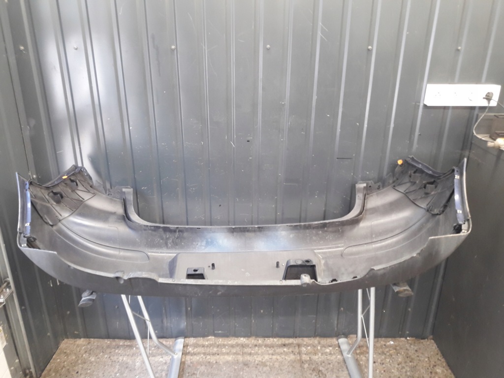 фото №11, 6l6807421f бампер задняя seat ibiza iii 02-08 granatowy