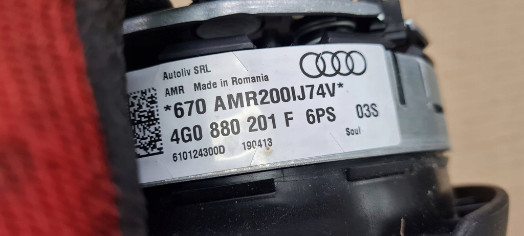 фото №8, A6 c7 4g lift подушка руля подушка безопасности sline 4g0880201f a7 4g
