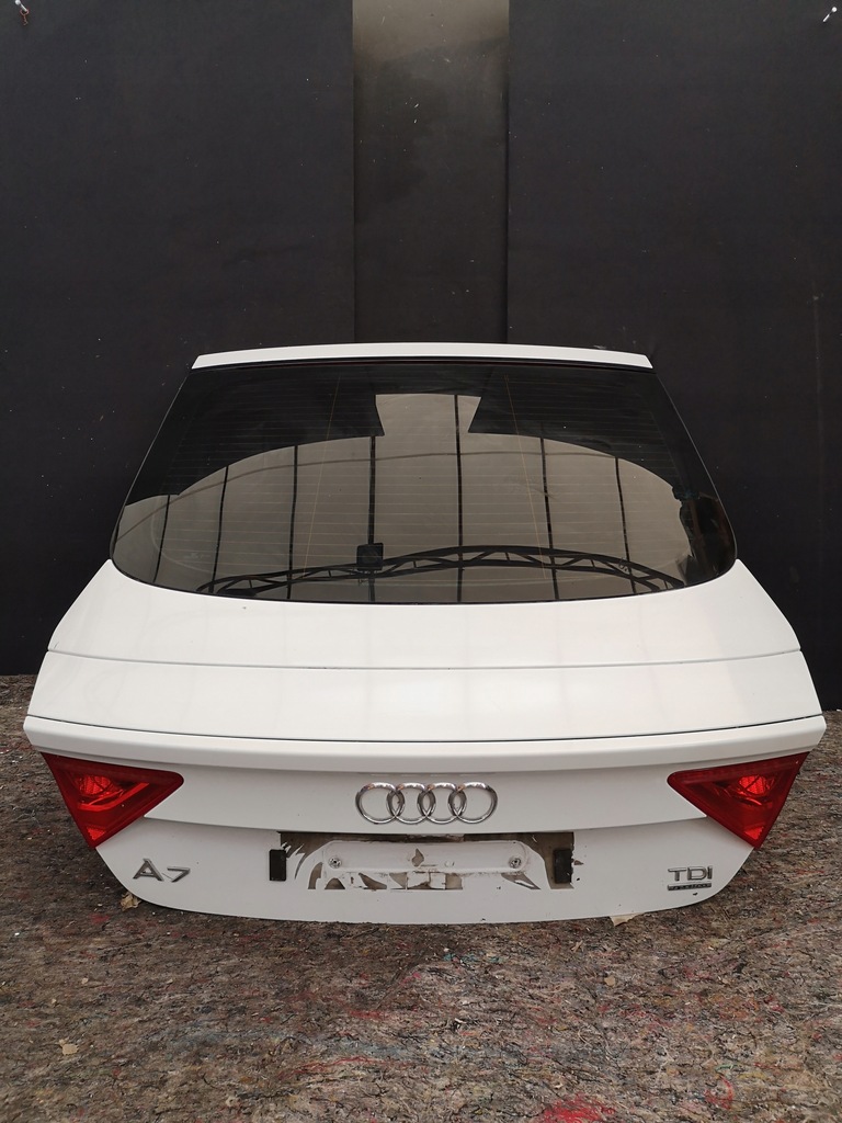 фото №1, Крышка багажника задняя audi a7 4g8 серая белый
