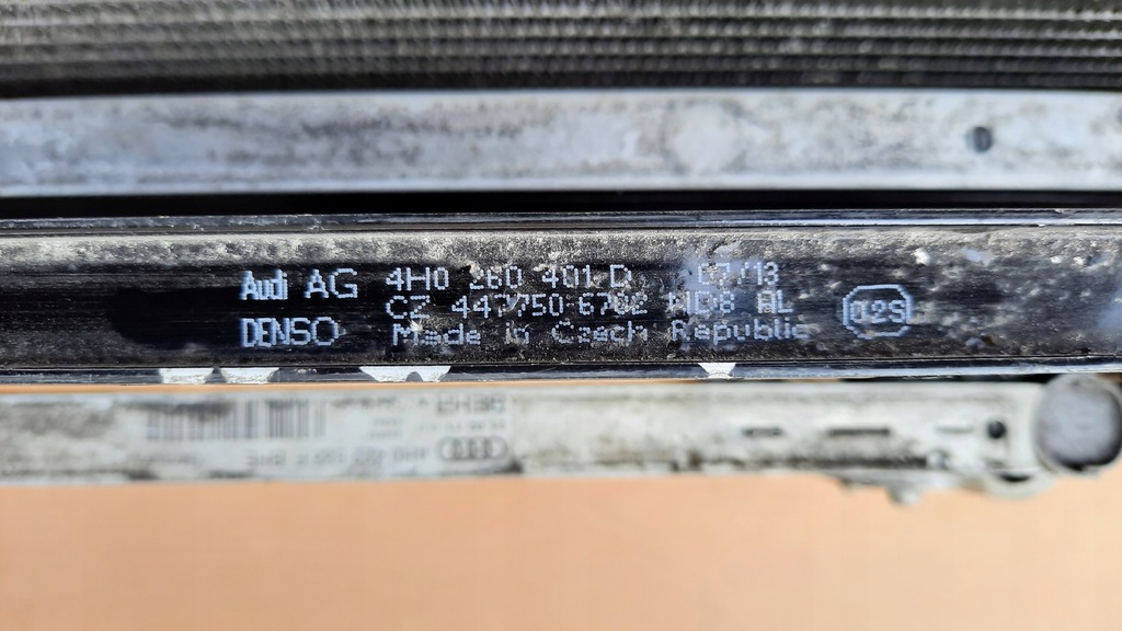 фото №7, Комплект радиатор audi a8 s8 d4 4.0 tfsi 520km