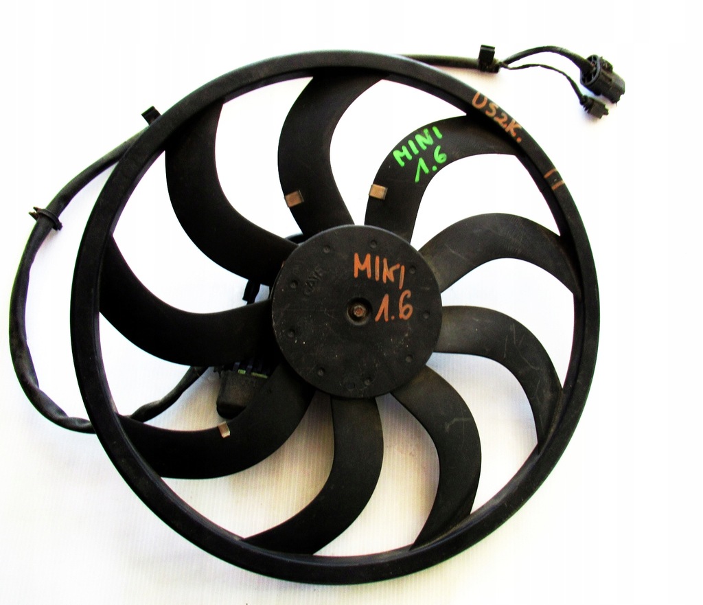 фото №1, Mini cooper 1.6 вентилятор радиатора