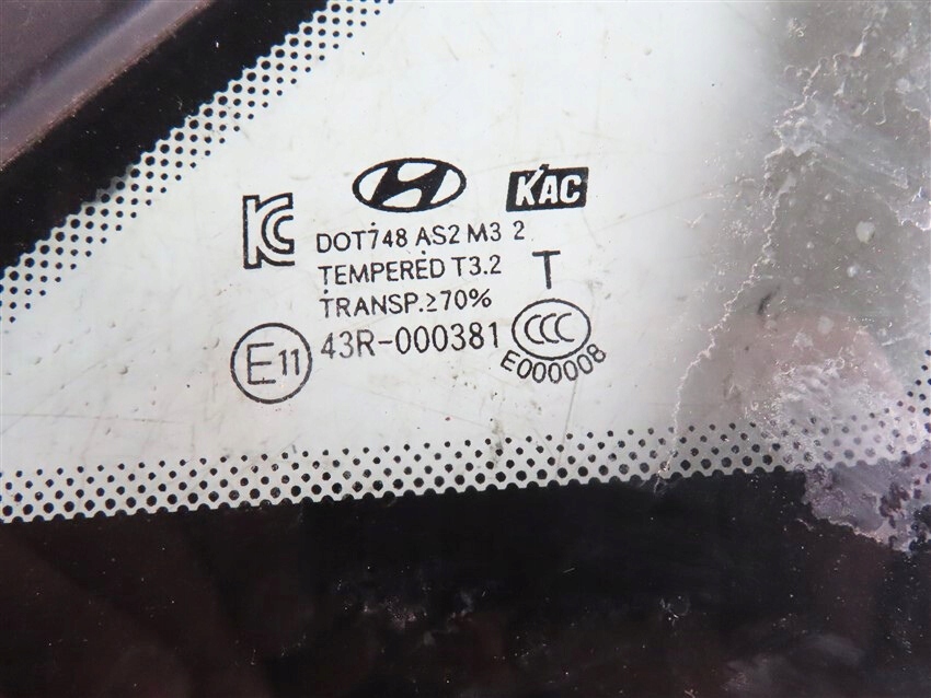 фото №2, Скло задня права кузовна hyundai i30 ii хетчбек 2012-2016 rok