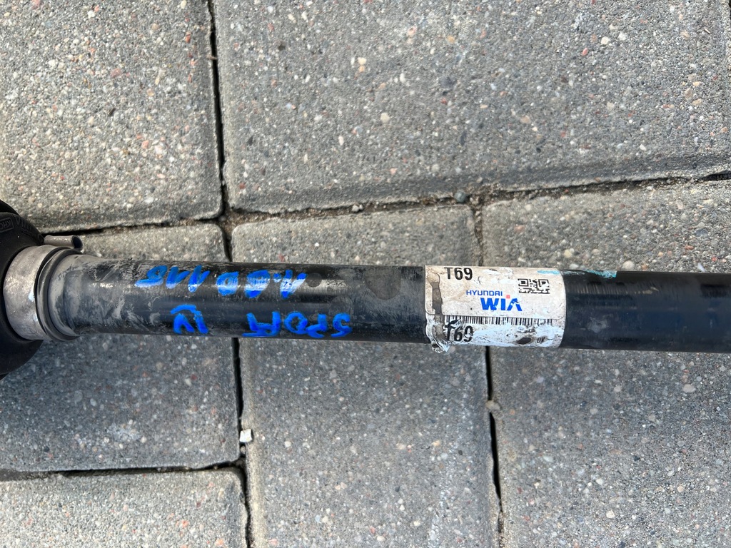 фото №4, Привідний вал ліва перед kia sportage iv 1.6crdi