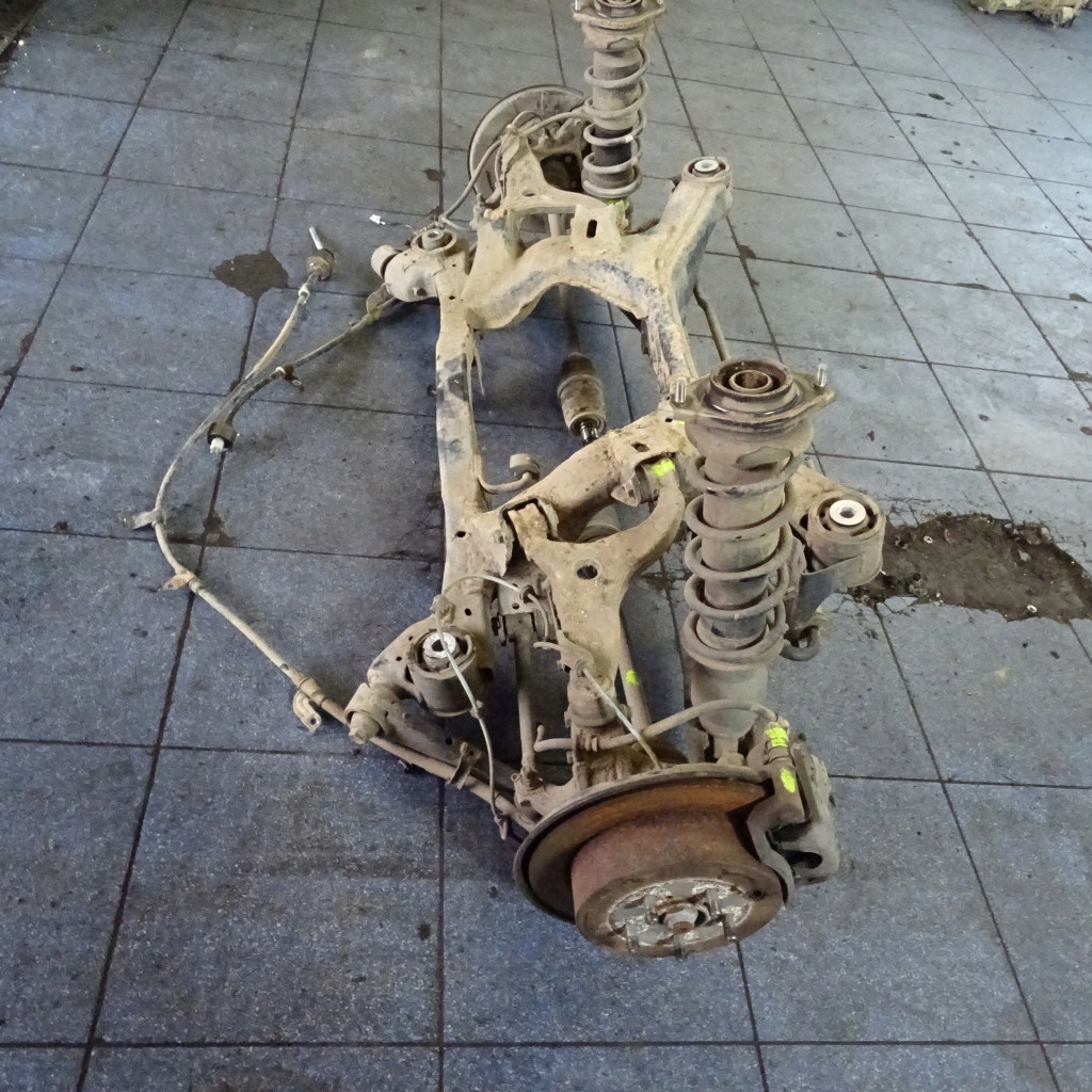 фото №2, Subaru outback iv oś задняя балка подвеска