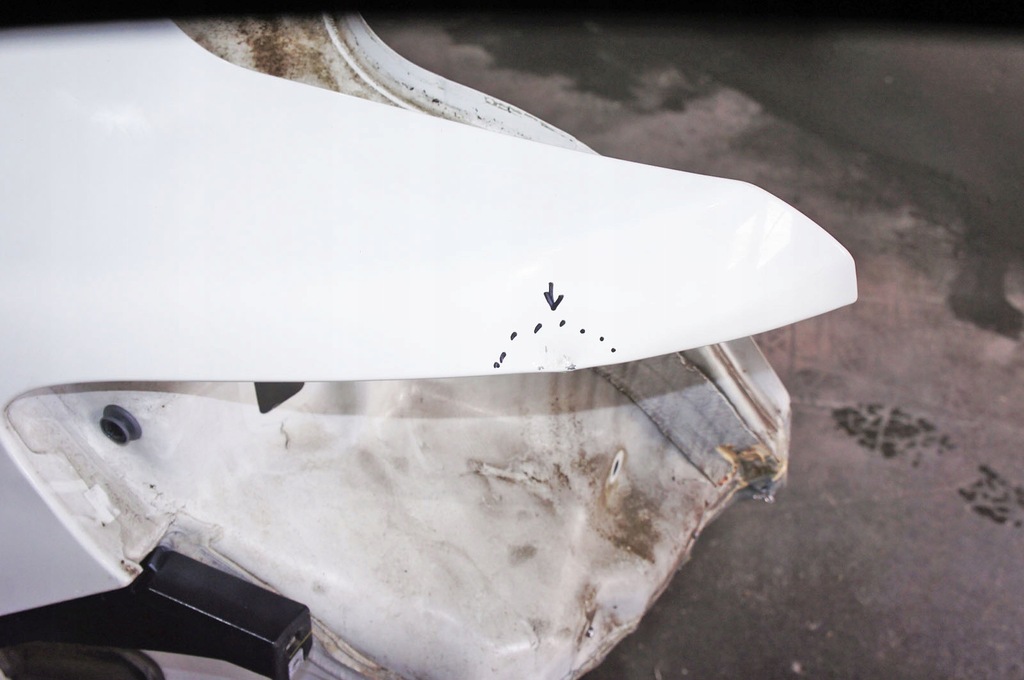 фото №7, Qz273 fiat tipo ii ^ четверть крыло левый задняя амбие́нтное white 249 sedan