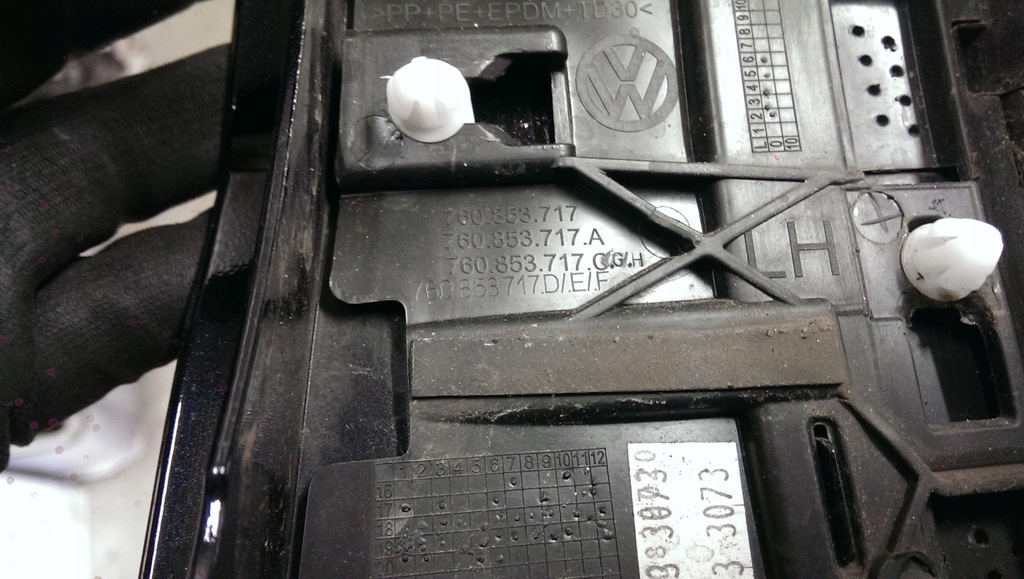 фото №14, Молдинг крыла левый перед vw touareg 3 760853717