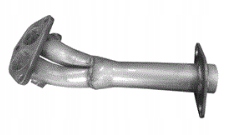 фото №1, Mitsubishi grandis 2.4 труба коллекторная глушители гаситель передний