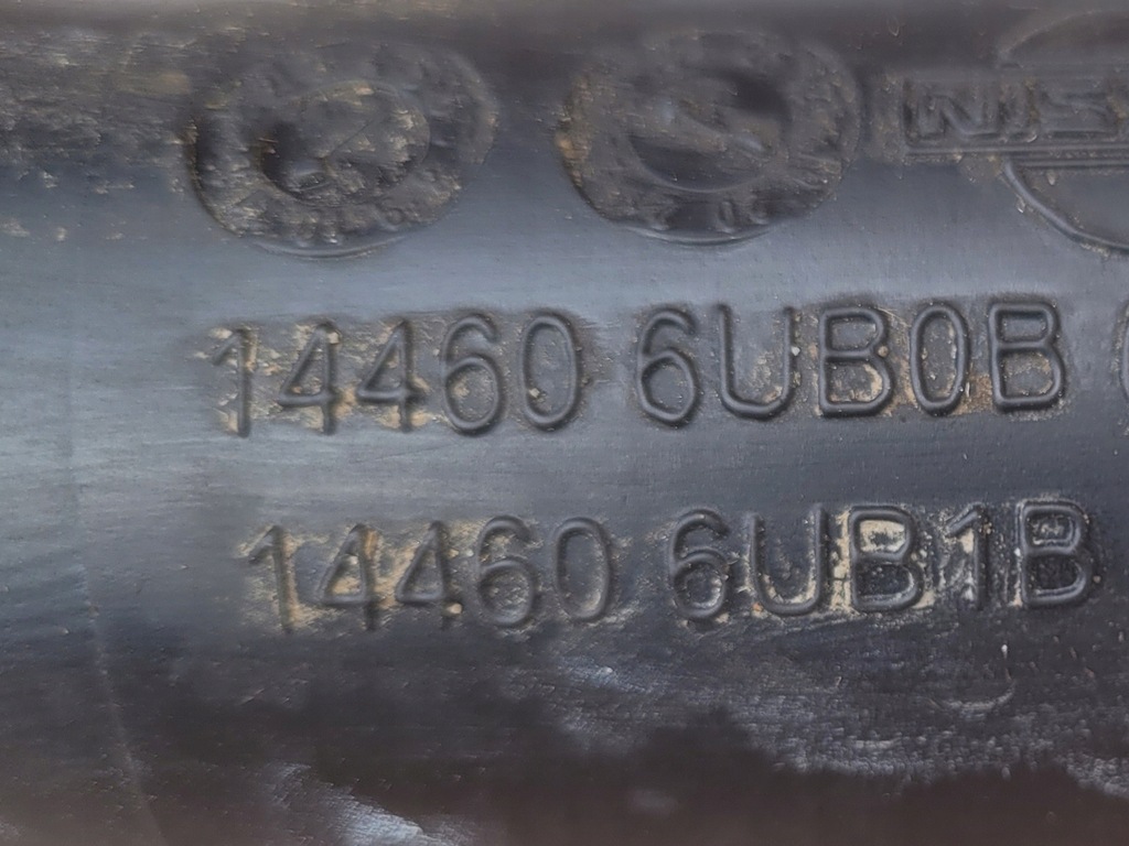 фото №3, Qashqai j12 труба шланг воздуха 144606ubob