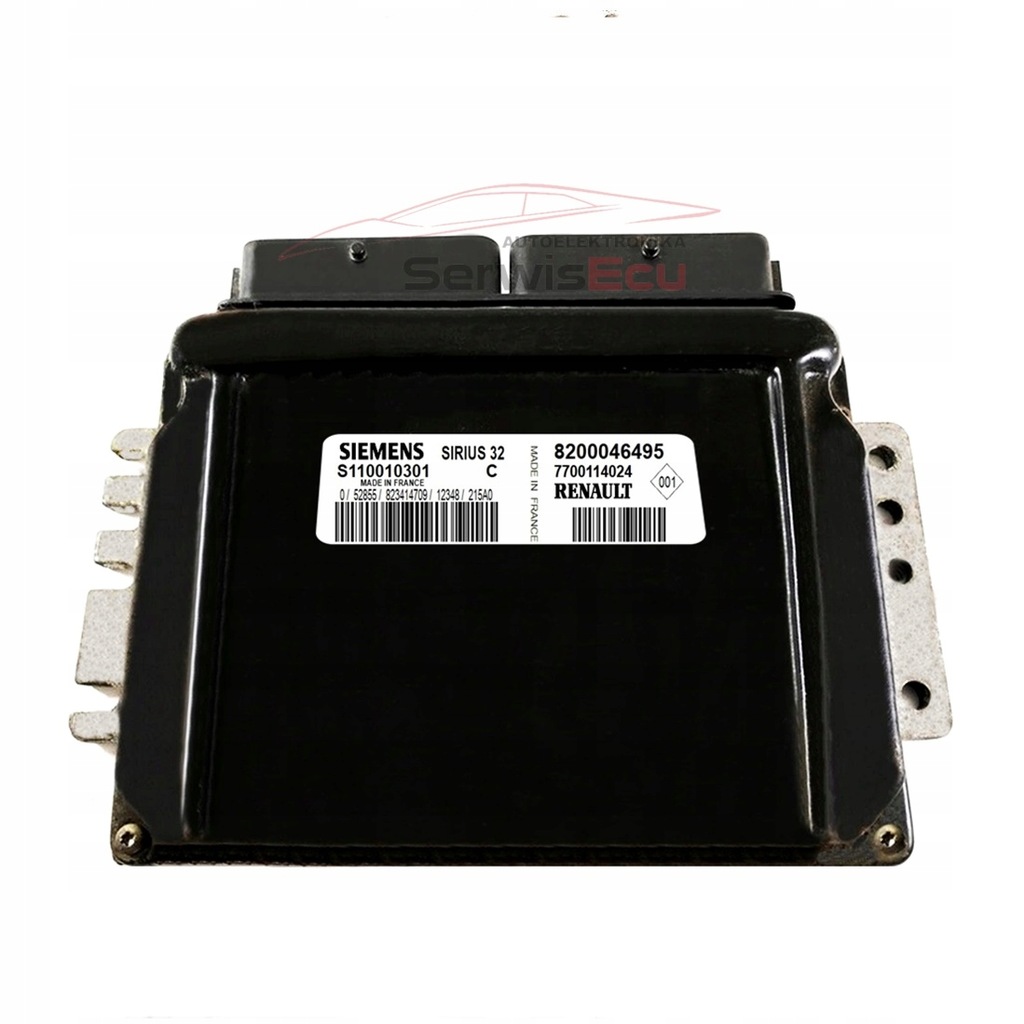 фото №1, Ecu renault kangoo 8200046495 s110010301c