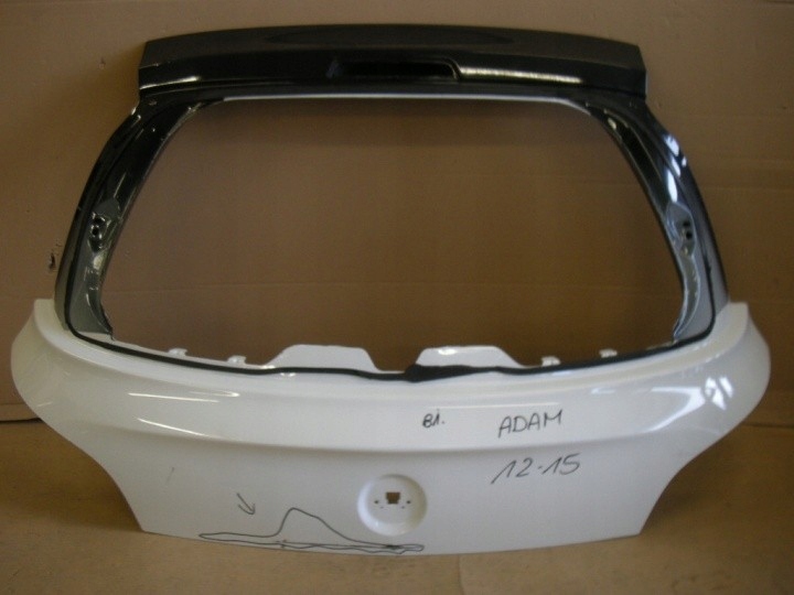 фото №1, Opel adam 2012 кришка багажника задня