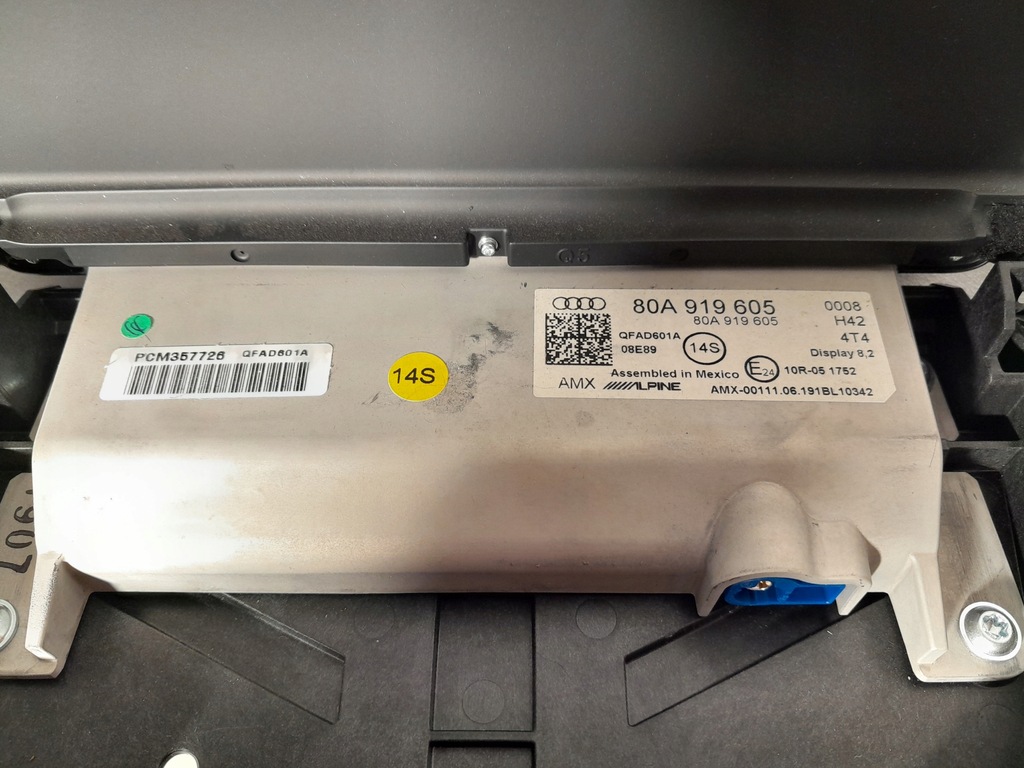 фото №6, Audi q5 ii 80a екран дисплей mmi 80a919605