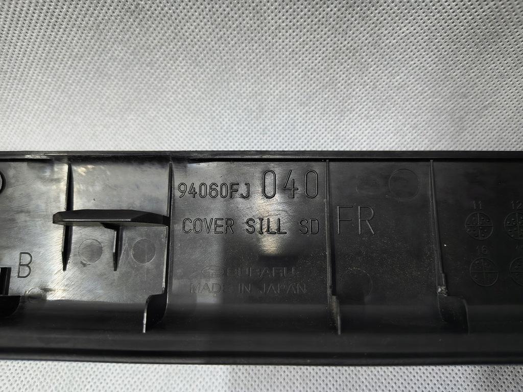 фото №3, Xv forester sj wrx молдинг защита порог передняя внутренняя правая 94060fj040