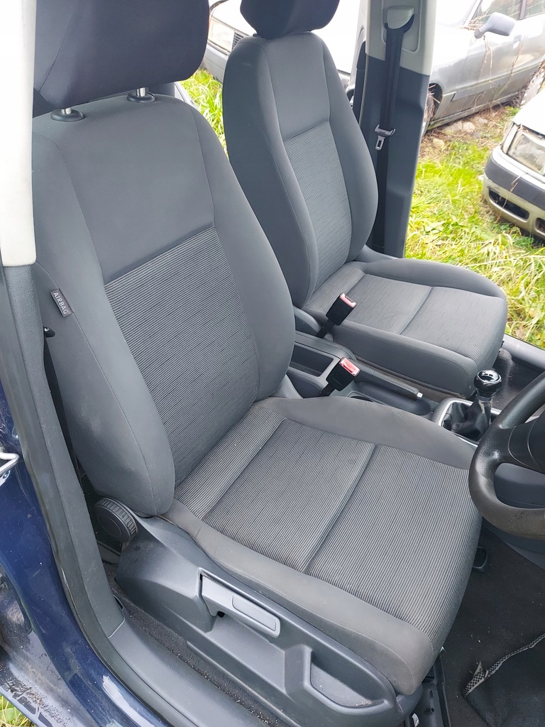 фото №6, Vw golf v 5d plus сидіння сидіння перед заднє сидіння сидіння задня комплект uk