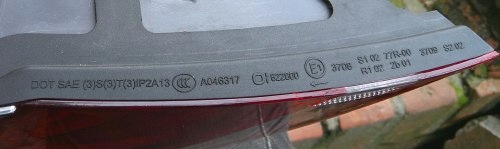 фото №11, Mercedes s klasa coupe w217 led ліва задня лампа оригінал a2179060100