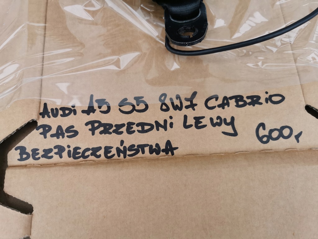 фото №12, Audi a5 s5 8w7 cabrio pas передний левый безопасности 8w7857705j