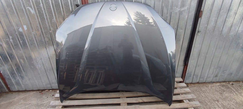 Капот стальной крышка bmw x1 e84 09.09-08.15r лак b39 mineralgrau с Разборки