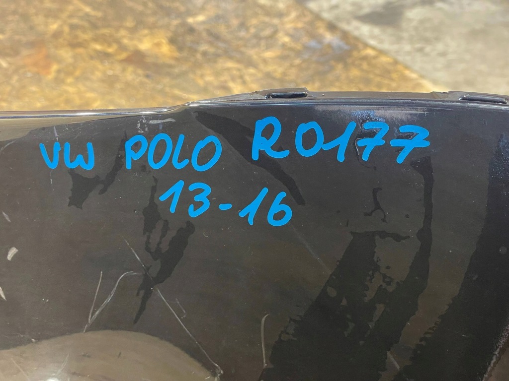 фото №8, Vw polo v 5 6r 09-14 бампер перед передний